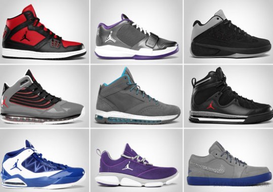 Jordan Brand February 2012 Footwear