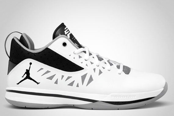 Jordan Cp3.v White Black Cement Grey 3