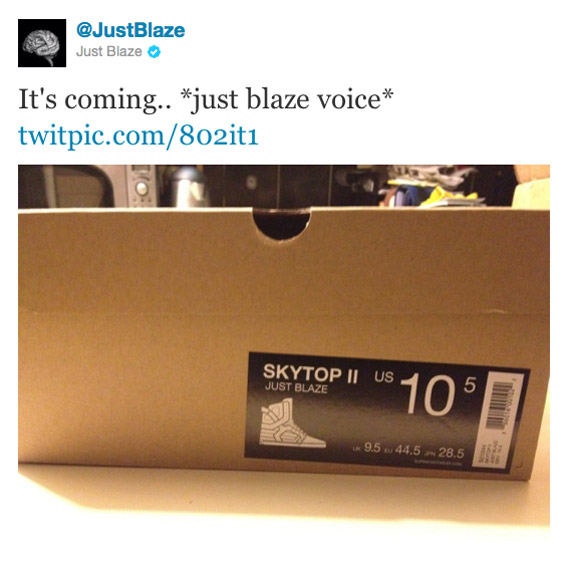 Just Blaze X Supra Skytop Ii Teaser 2