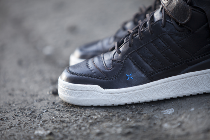 LDRS1354 x adidas Originals Forum Moccasin Mid ‘Dark Brown’