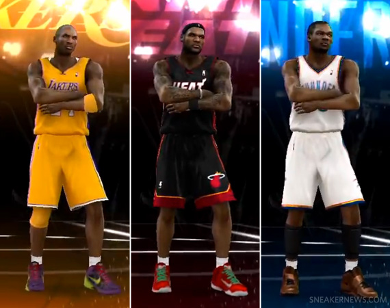 Nike Basketball Christmas 2011 Pack On NBA 2K12