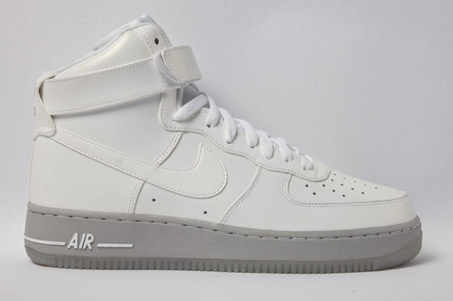 Nike Air Force 1 High Grey Ice Spring 2012 2