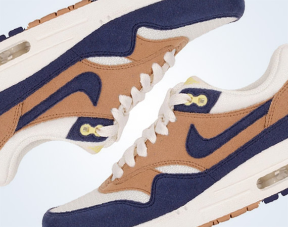 Nike Air Max 1 - White - Shale - Blue