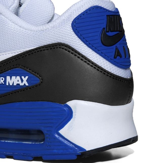 Nike Air Max 90 White Royal Black Grey 4