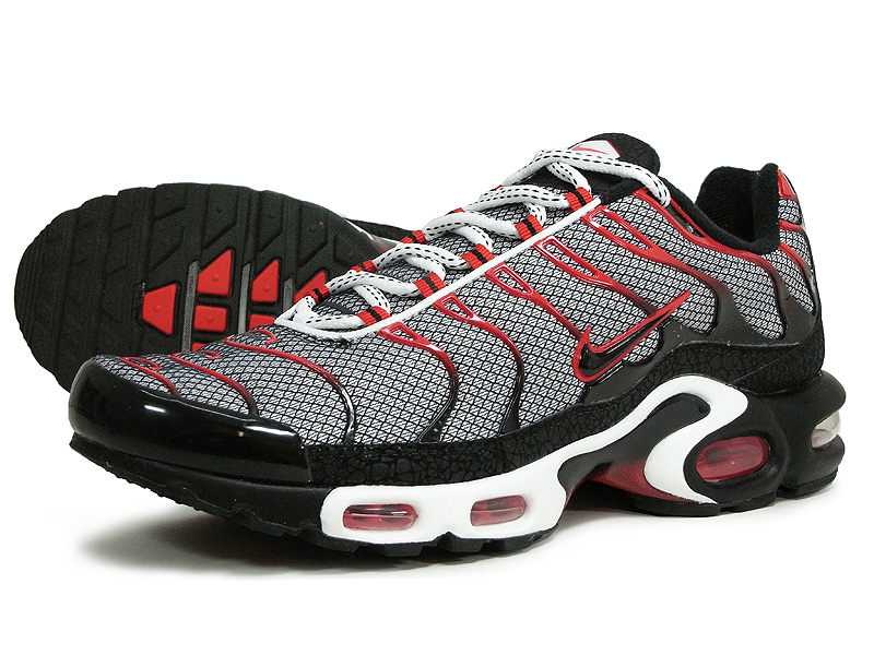 Nike Air Max Plus White Black Challenge Red