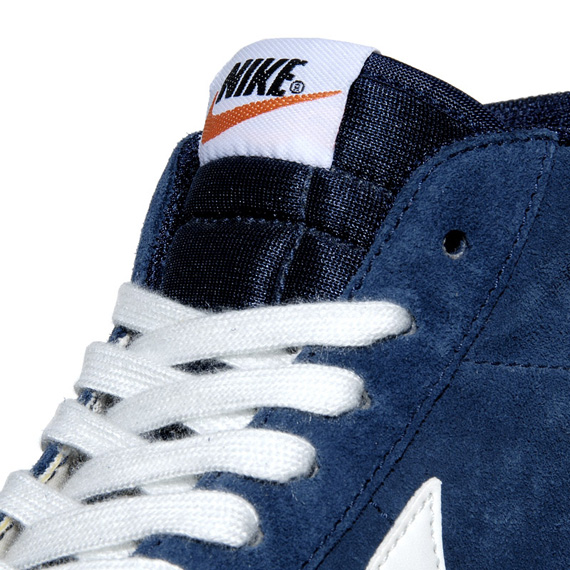Nike Blazer High Suede Obsidian White 1