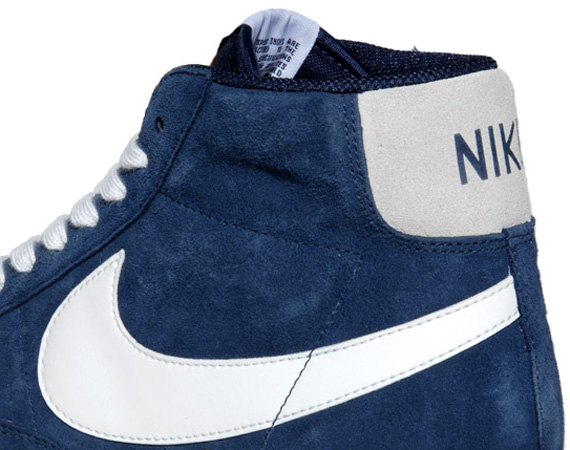 Nike Blazer High Suede - Navy