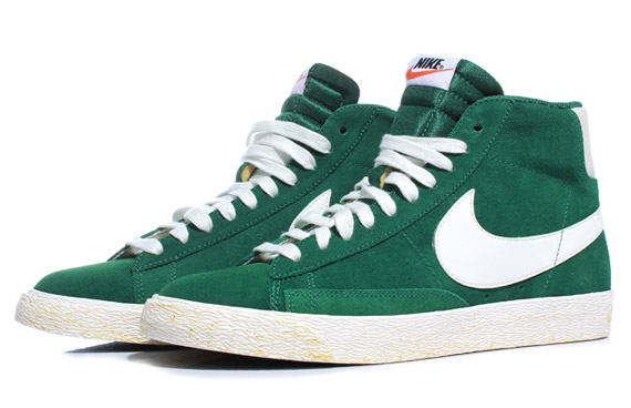 Nike Blazer High Suede Vntg Gorge Green 3