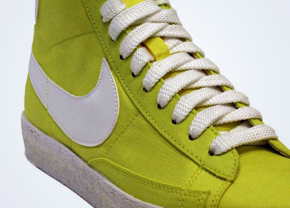 Nike Blazer High Nylon VNTG – Electrolime