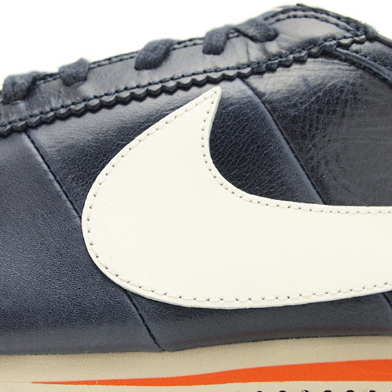 Nike Cortez Classic Leather Obsidian Orange 2