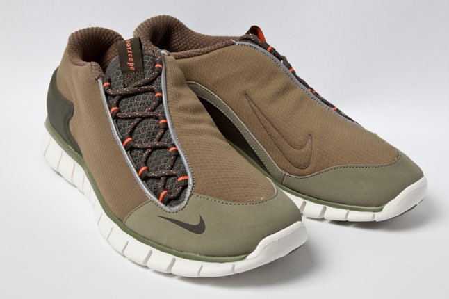 Nike Footscape Free Khaki Olive White 3
