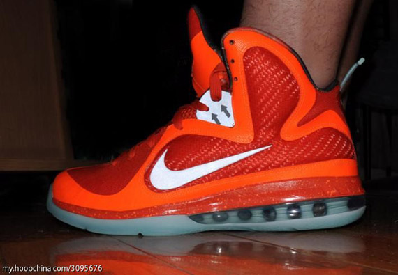 Nike Lebron 9 Big Bang On Foot Images 2