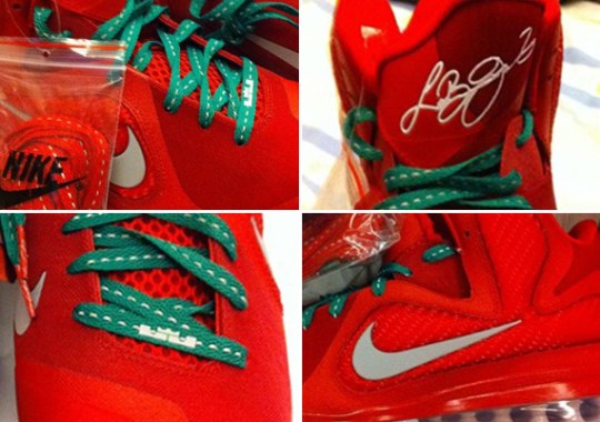 Nike LeBron 9 ‘Christmas’ – New Photos