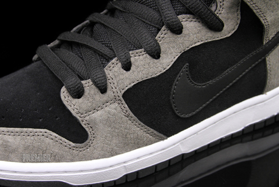 Nike Sb Dunk High Clay Black White 6