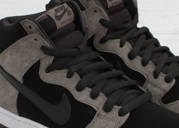 Nike Sb Dunk High Clay Black