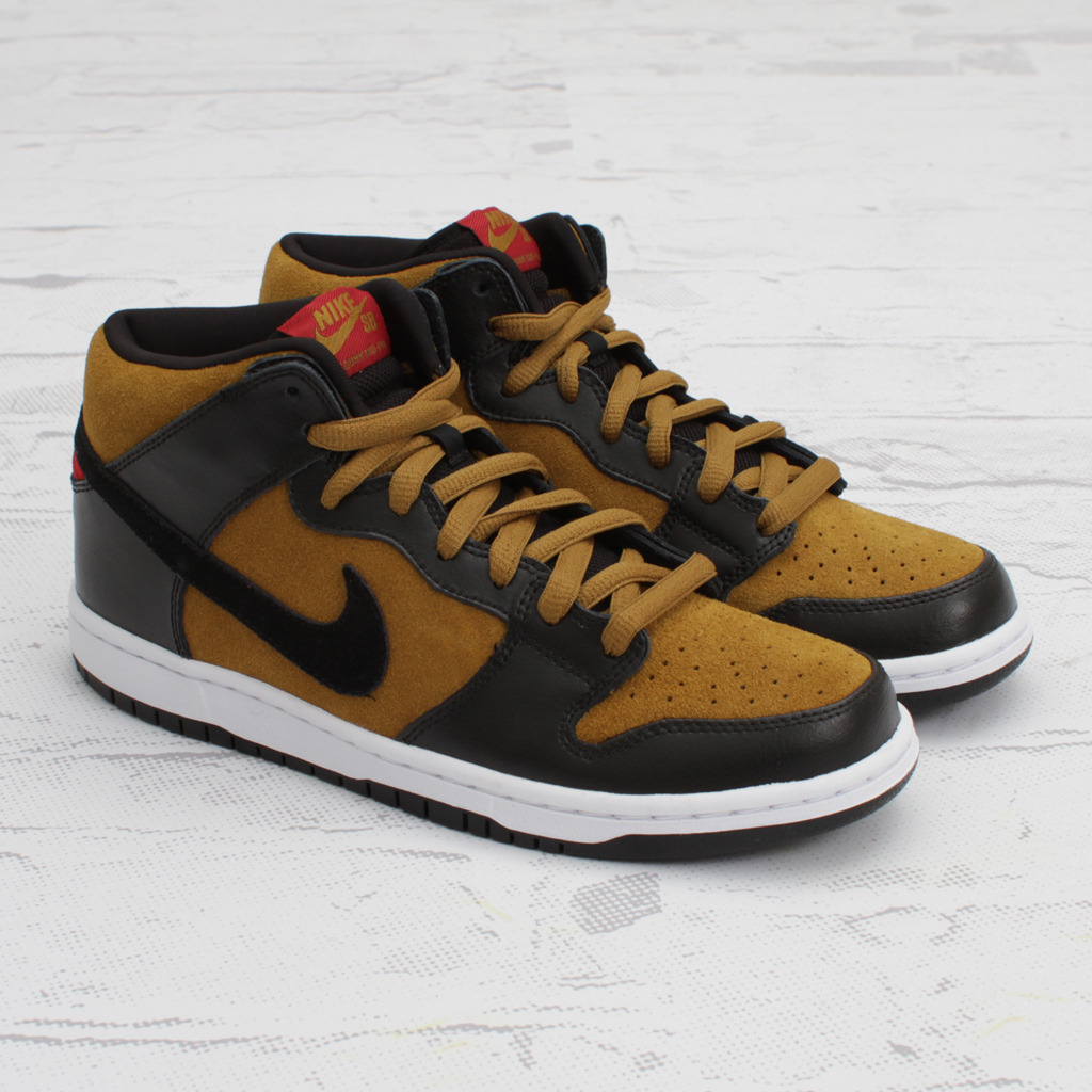 Nike Sb Dunk Mid Pro Golden Hops 1