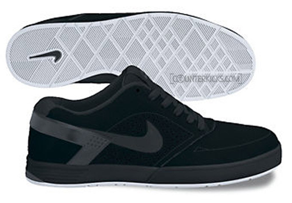 Nike Sb Paul Rodriguez 6 Black White Black