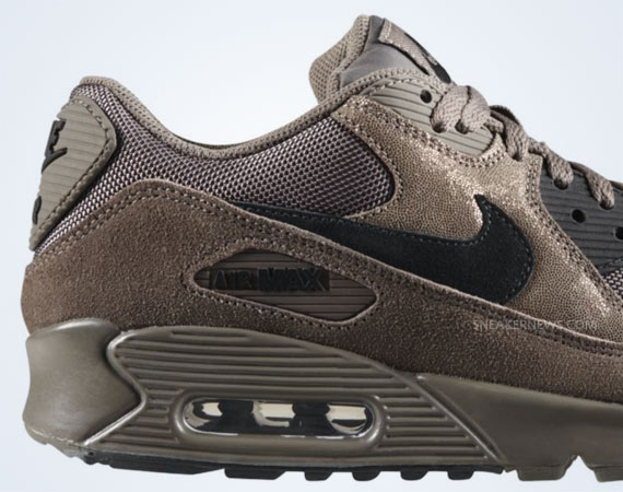 Nike Wmns Air Max 90 Smoke Black 1