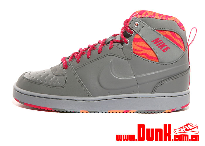 Nike Wmns Convention High Jp Light Charcoal Light Charcoal Cherry Mt 1