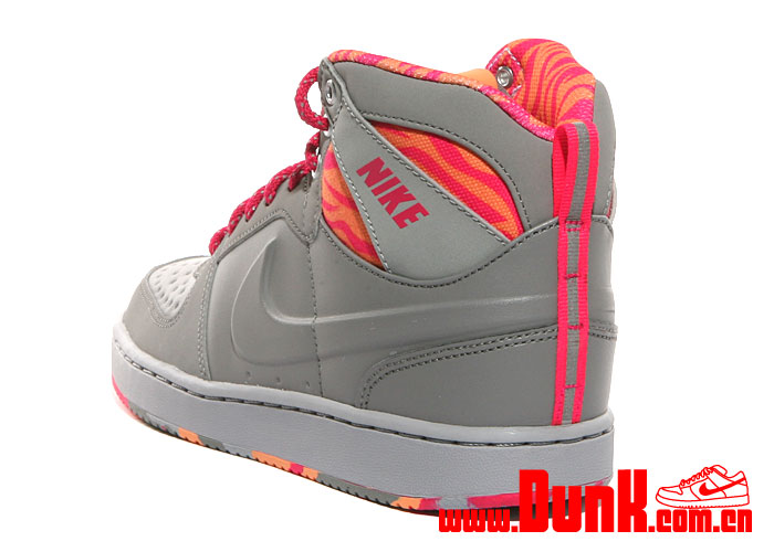 Nike Wmns Convention High Jp Light Charcoal Light Charcoal Cherry Mt 3