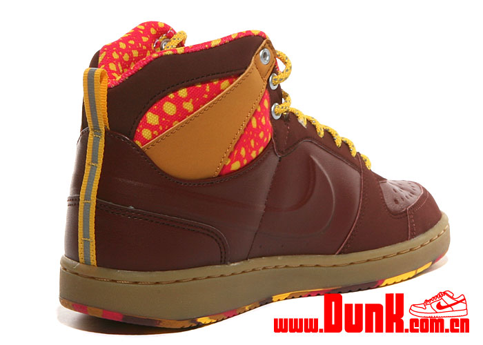 Nike Wmns Convention High Jp Oxen Brown Scarlet Fire Brn 4