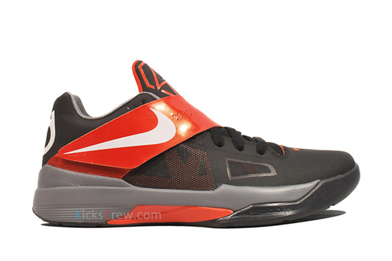 Nike Zoom Kd Iv Black Team Orange 1