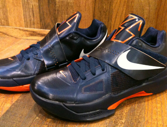 Nike Zoom KD IV - Navy - Orange