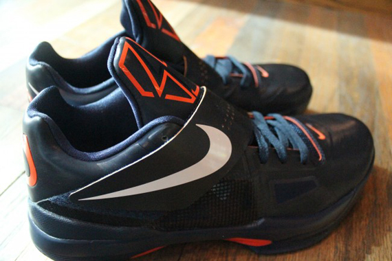 Nike Zoom Kd Iv Navy Org 1