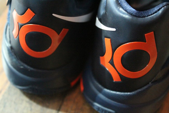 Nike Zoom KD IV - Midnight Navy - White - Team Orange - New Images