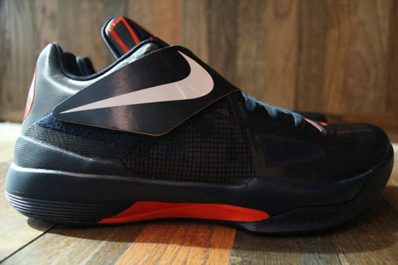 Nike Zoom Kd Iv Navy Org 8