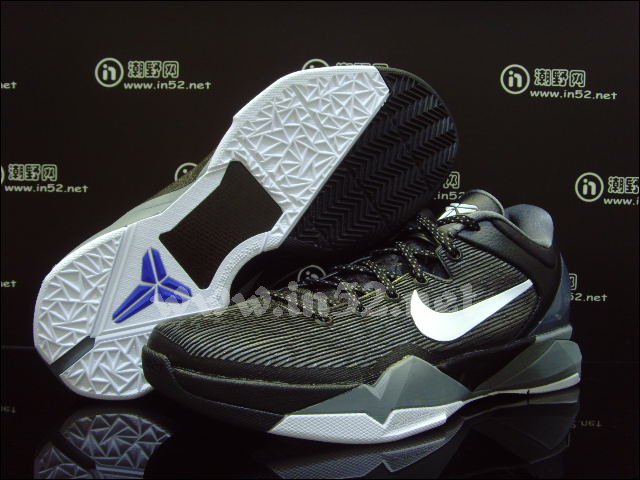 Nike Zoom Kobe Vii Black Grey White Another Look 6