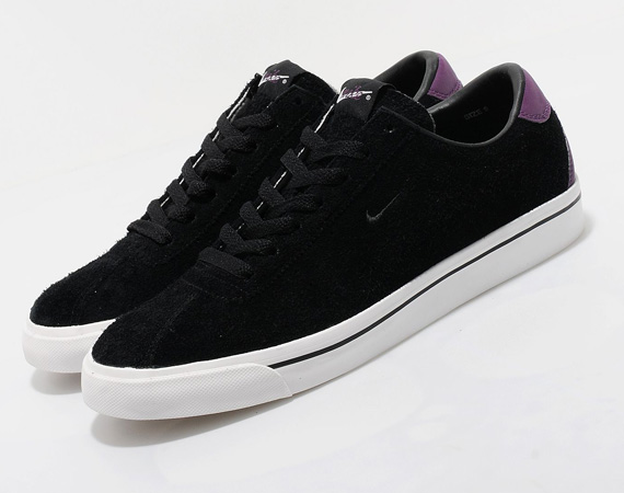 Nike Zoom Match Classic Black Suede Purple 5