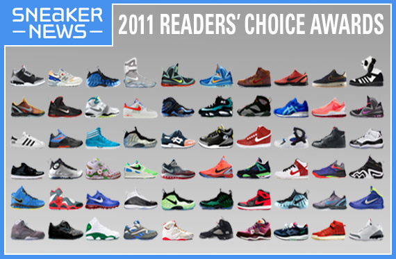 Sneaker News 2011 Readers’ Choice Awards