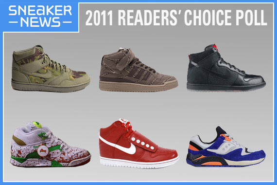 Sneaker News 2011 Readers Choice Favorite Collab Pack