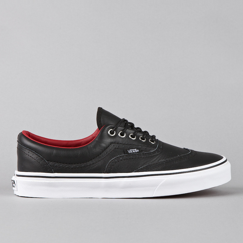 Vans Era Wingtip Black Red White 1