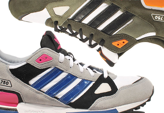 adidas Originals ZX 750 - Spring 2012 Colorways