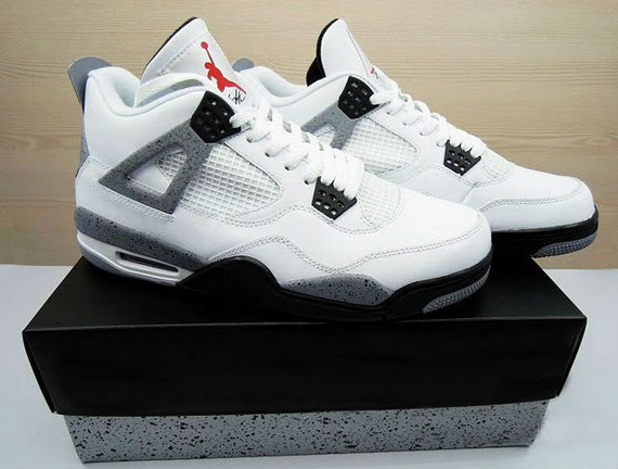 Air Jordan 4 - White - Black - Tech Grey | New Photos