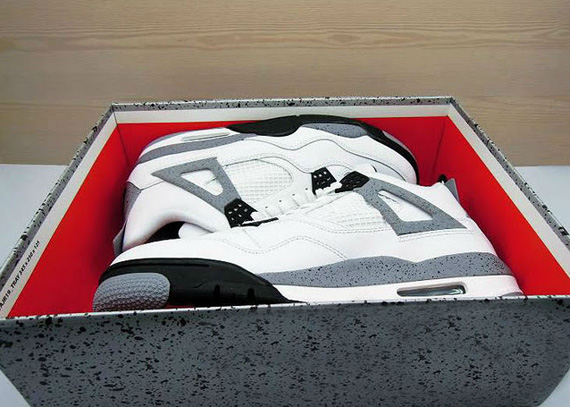 Air Jordan 4 White Cement Grey New Photos 4
