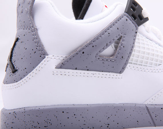 Air Jordan 4 Retro 'White/Cement' GS - New Images