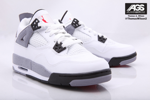 Air Jordan Iv Cement Gs Ags 2