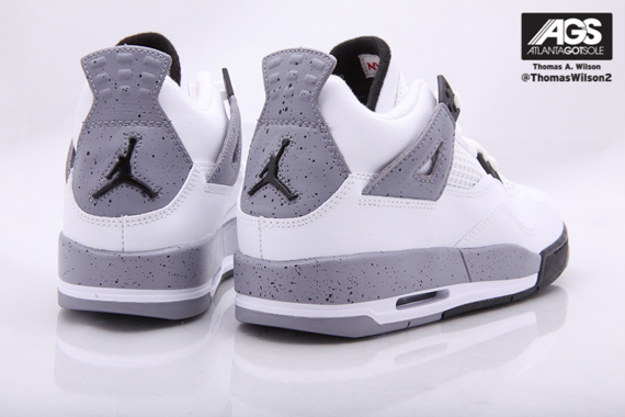 Air Jordan Iv Cement Gs Ags 4