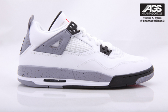 Air Jordan Iv Cement Gs Ags 6