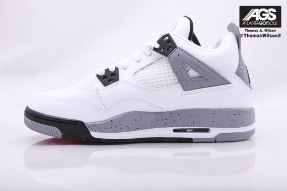 Air Jordan Iv Cement Gs Ags 8