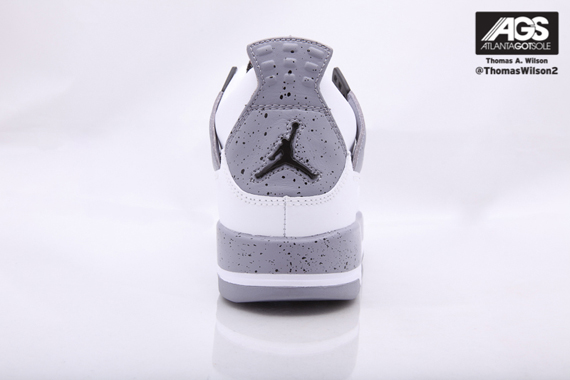 Air Jordan Iv Cement Gs Ags 9