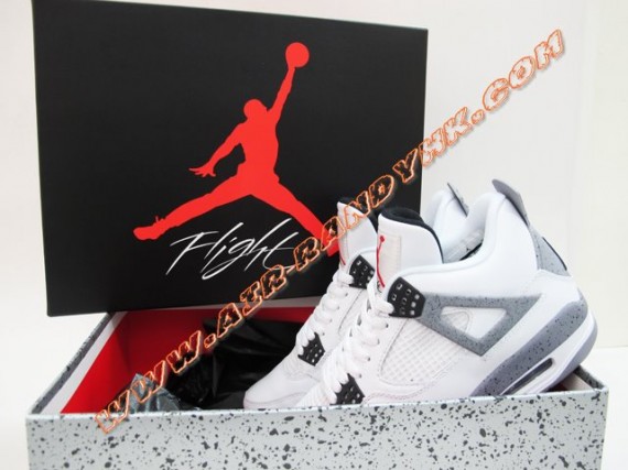 Air Jordan 4 Retro ‘White Cement’ – New Images