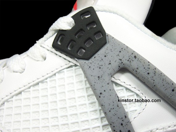 Air Jordan 4 Retro ‘White Cement’ – New Photos