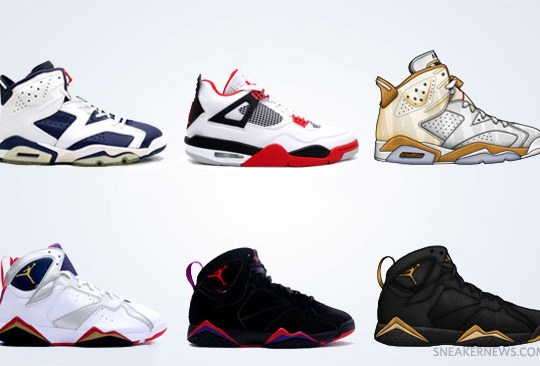 Air Jordan Retro Releases – Fall 2012