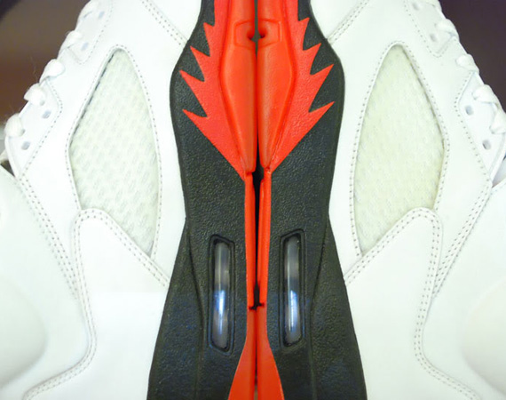 Air Jordan V Black White Red Sample Ebay