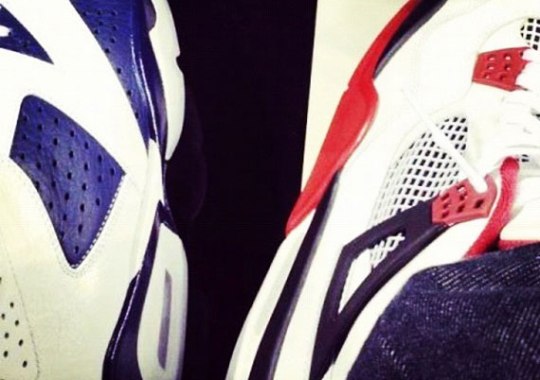 Air Jordan VI ‘Olympic’ + Air Jordan IV ‘Fire Red’ 2012 Retros