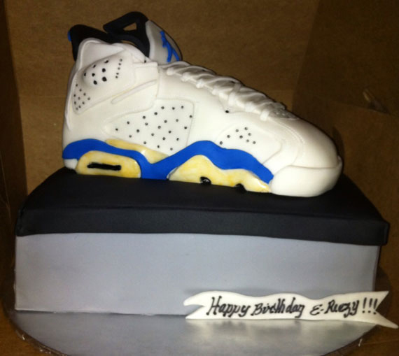 Air Jordan Vi Sport Blue Cake 5